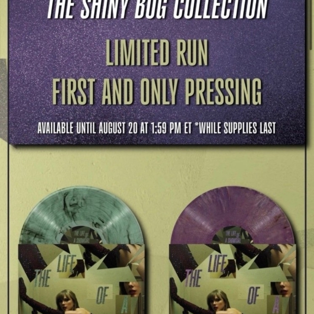Taylor Swift The Life Of A Showgirl -The Shiny Bug Collection Vinyl Set